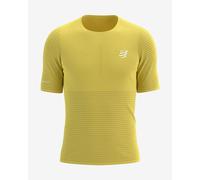 Compressport Pro Racing short sleeve jersey mustard yellow - S