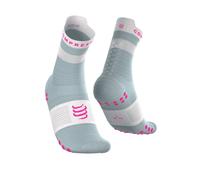 Compressport Pro Racing Socks v4.0 Run High Gray Pink, Size Size 1