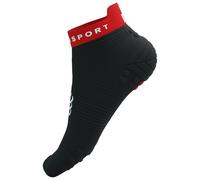 COMPRESSPORT Pro Racing Socks V4.0 Run Low - Mixte - Black / Red - size 2.5-5- model 2025 2.5-5