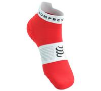Compressport - Pro Racing Socks V4.0 Run Low - Running socks size T4 - EU: 45-48, red