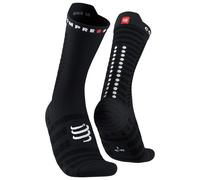 Compressport Pro Racing v4.0 Ultralight Bike Socks Black White - T1
