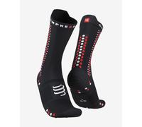 Compressport Pro Racing v4.0 Bike Socks Black Red - T2