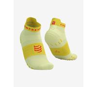 Compressport Pro Racing v4.0 Run Ankle Socks Light Green Yellow - T4