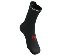 Compressport Pro Racing v4.0 Run High Socks Black White Red - T2