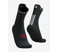 Compressport Pro Racing v4.0 Run High Socks Black White Red - T4