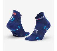 Compressport Pro Racing v4.0 Run Low Socks Navy Blue - T2