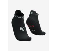 Compressport Pro Racing v4.0 Run Low Socks Black White Red - T2