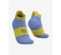 Compressport Pro Racing v4.0 Run Low Socks violet yellow - T4