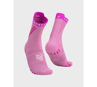 Compressport Pro Racing v4.0 Trail socks intense pink - T3