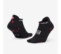 Compressport Pro Racing v4.0 Ultralight Run Low Socks Black Red - T4