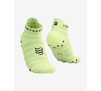 Compressport Pro Racing v4.0 Ultralight Run Low Socks lime green black - T4