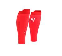 Compressport R2 3.0 Compression Calf Sleeves Red White, Size Size 3