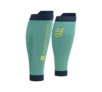 Compressport R2 3.0 Compression Stockings Green Black, Size Size 4