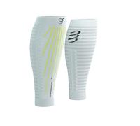 COMPRESSPORT R2 Aero Compression Clothing, Adults Unisex, White/Primrose (Multicolor), 38-42 cm