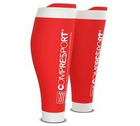 Compressport R2 Calf Sleeve Calf V2, Unisex, Wadensleeve Calf R2 v2, red