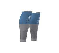 COMPRESSPORT R2v2 Calf, Pacific BLU/Alloy (Multicolor), 34-38 cm