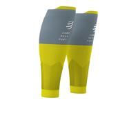 Compressport R2v2 Calf Sleeves | UK L in Lime/Grey