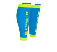 Compressport R2 Calf Sleeve Calf V2, Unisex, Wadensleeve Calf R2 v2, Ice Blau