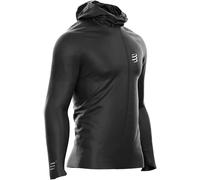 Compressport - Road running Jacket - Hurricane Waterproof 10/10 Jacket Black for Men - Size L Black