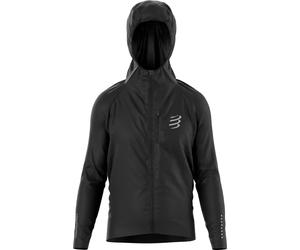Compressport - Road running jacket - Thunderstorm Waterproof Jacket Black for Men - Size M Black M
