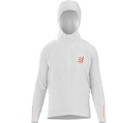 Compressport - Road running jacket - Unisex - Thunderstorm Waterproof Jacket - Thunderstorm Waterproof Jacket Off White for Men - Size L White L