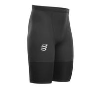 Compressport Run Under Control Black Short Tights for Optimal Running Performance