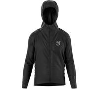 Compressport - Running jacket - Thunderstorm Waterproof Jacket Black for Men - Size S Black S