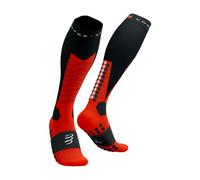 Compressport Ski Mountaineering Full Socks Black / Core Red
