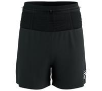 Compressport - Trail Racing 2-In-1 Short - Running shorts size L, black