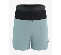 Compressport - Trail Racing Overshort - Running shorts size XL, turquoise