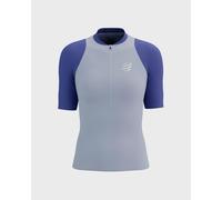 Compressport - Women's Trail Racing Postural S/S Top - Running shirt size S, grey