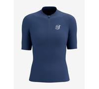 Compressport - Women's Trail Racing Postural S/S Top - Running shirt size XS, blue