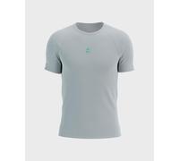 Compressport - Trail Racing S/S T-Shirt - Running shirt size S, grey