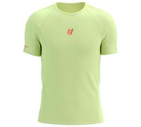CompresSport Trail Racing Short Sleeve T-Shirt Mens in Shadow Lime