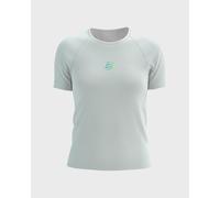 Compressport Trail Racing short sleeve t-shirt white women - S