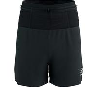 Compressport - Trail running short - Trail Racing 2-In-1 Short Black H for Men - Size L L