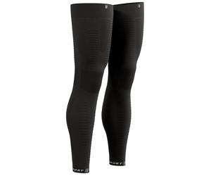 Compressport - Trail running socks - Full Legs Recovery 2.0 Black - Size 4 Black 4