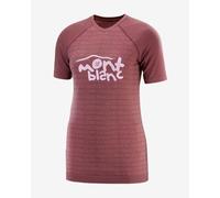 Compressport Training - Mont Blanc 2020 Short-Sleeved T-Shirt Orange Pink Women - XS