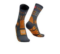 Compressport Trekking Socks | UK L in Magnet/Autumn Glory