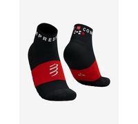 Compressport Ultra Trail Low Socks Black Red - T3