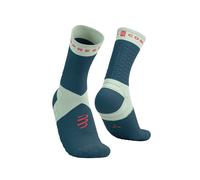 Compressport Ultra Trail Socks V2.0 Blue Green, Size Size 1