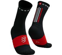 COMPRESSPORT Ultra Trail Socks V2.0 - Mixte - Black / Red - size 2.5-5- model 2026 2.5-5