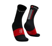 Compressport Ultra Trail v2.0 Socks Black Red, Size T2