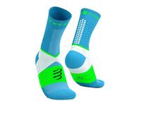 Compressport Ultra Trail v2.0 Socks | UK XL in Norse Blue/Neon Green