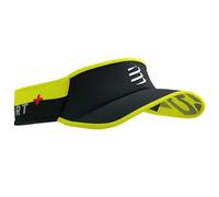COMPRESSPORT Ultralight Flash Viewer Unisex Adult Sports Visor, Black/Fluo Yellow (Multicoloured), One Size