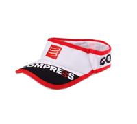 Compressport Ultralight Visor V2 White - Lightweight, breathable cap for running and outdoor activities