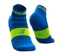 COMPRESSPORT Unisex Racing Socks V3.0 Ultralight Run Low Calcetines De Carreras Profesionales, Blue, T2 EU