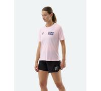 Compressport UTMB 2025 Short Sleeve Training T-Shirt Pink Women - L