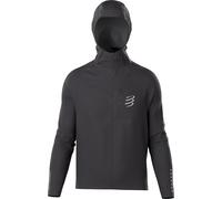 Compressport - Very lightweight waterproof jacket - Men's - Tempest Waterproof Jacket M - Tempest Waterproof Jacket M Black for Men - Size L Black L