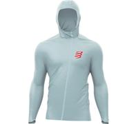 Compressport - Waterproof running jacket - Hurricane Waterproof 10/10 Jacket Grey Dawn for Men - Size M Grey M